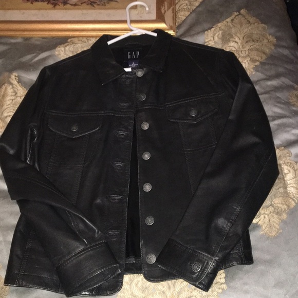 GAP Jackets & Blazers - Gap vintage leather jacket